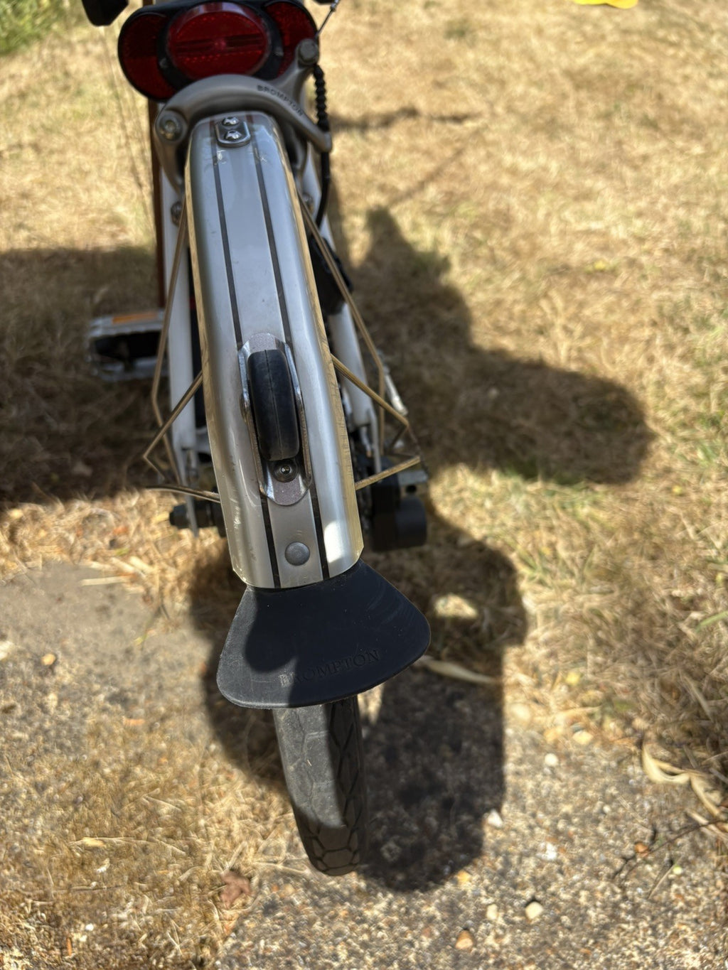 Brompton M3L Folding Bike 3Speed, Papyrus White Excellent Condition, Barely Used