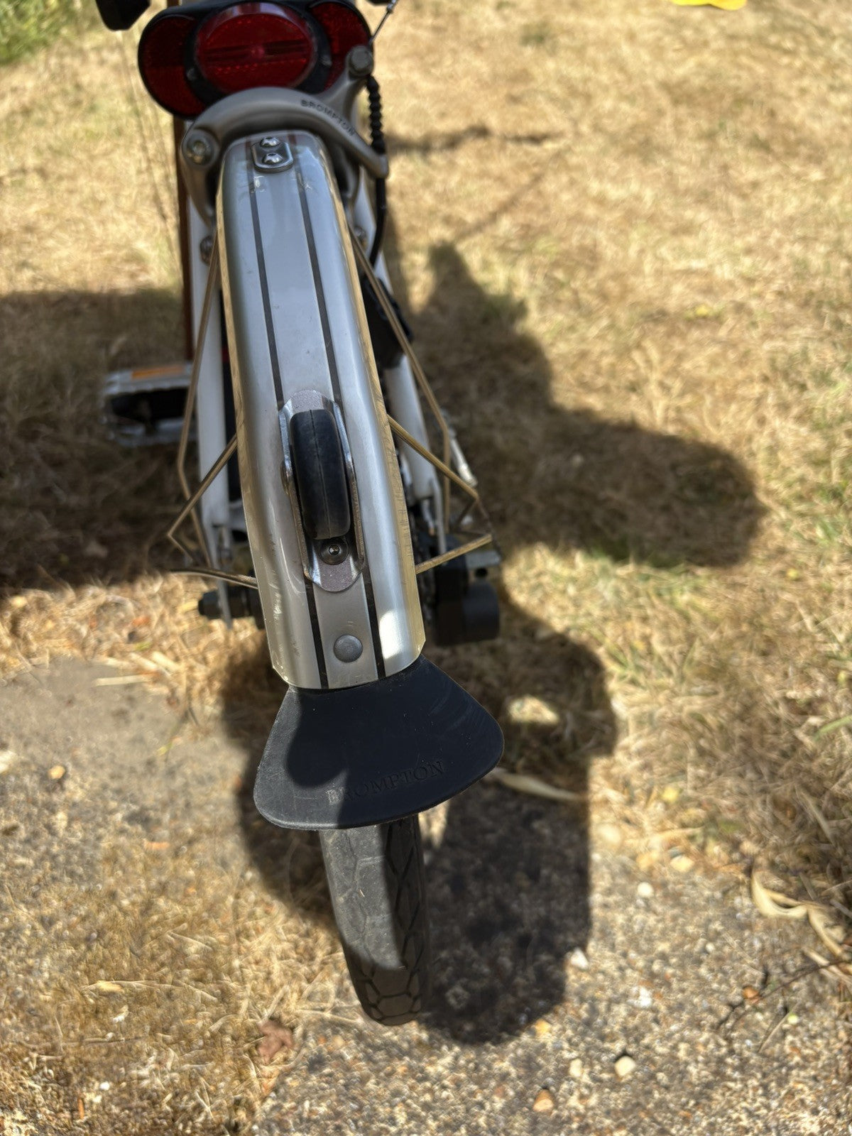Brompton M3L Folding Bike 3Speed, Papyrus White Excellent Condition, Barely Used