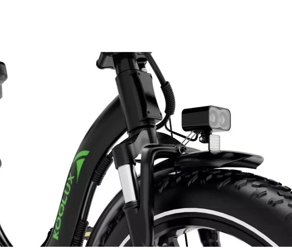 Koolux BK6 S Pro 20”Bike 48v13*10.Ah Rear Rack Folding Delivery Bike Hydraulic