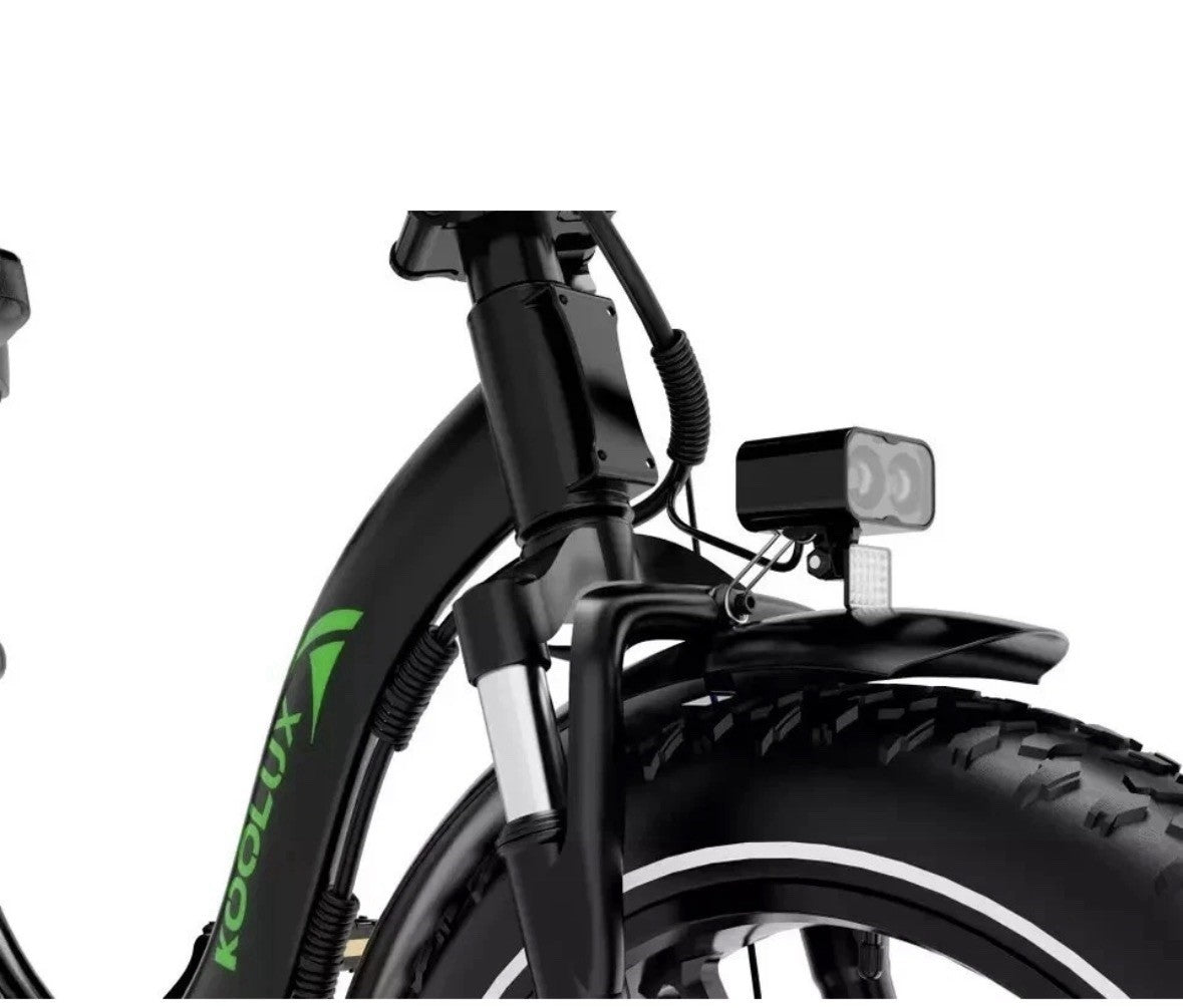 Koolux BK6 S Pro 20”Bike 48v13*10.Ah Rear Rack Folding Delivery Bike Hydraulic