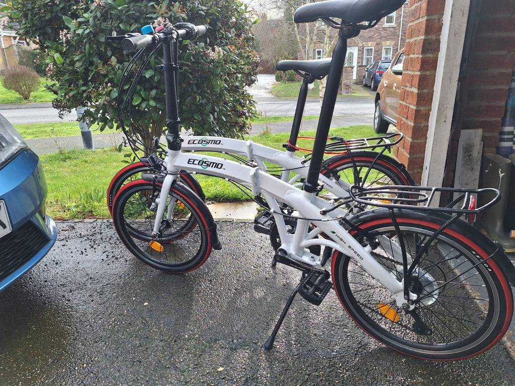 2 matching trendy folding bikes vgc collectWragby Lincoln