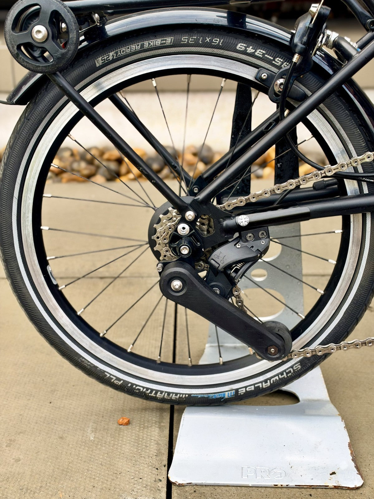 Brompton P line Titanium 4 Speed - RRP £2400