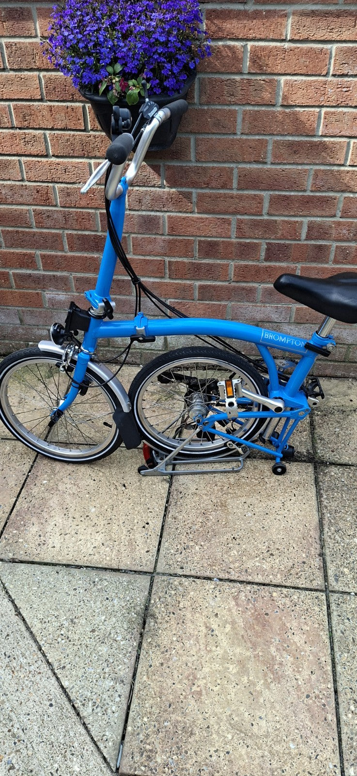 Brompton folding bike 3 speed