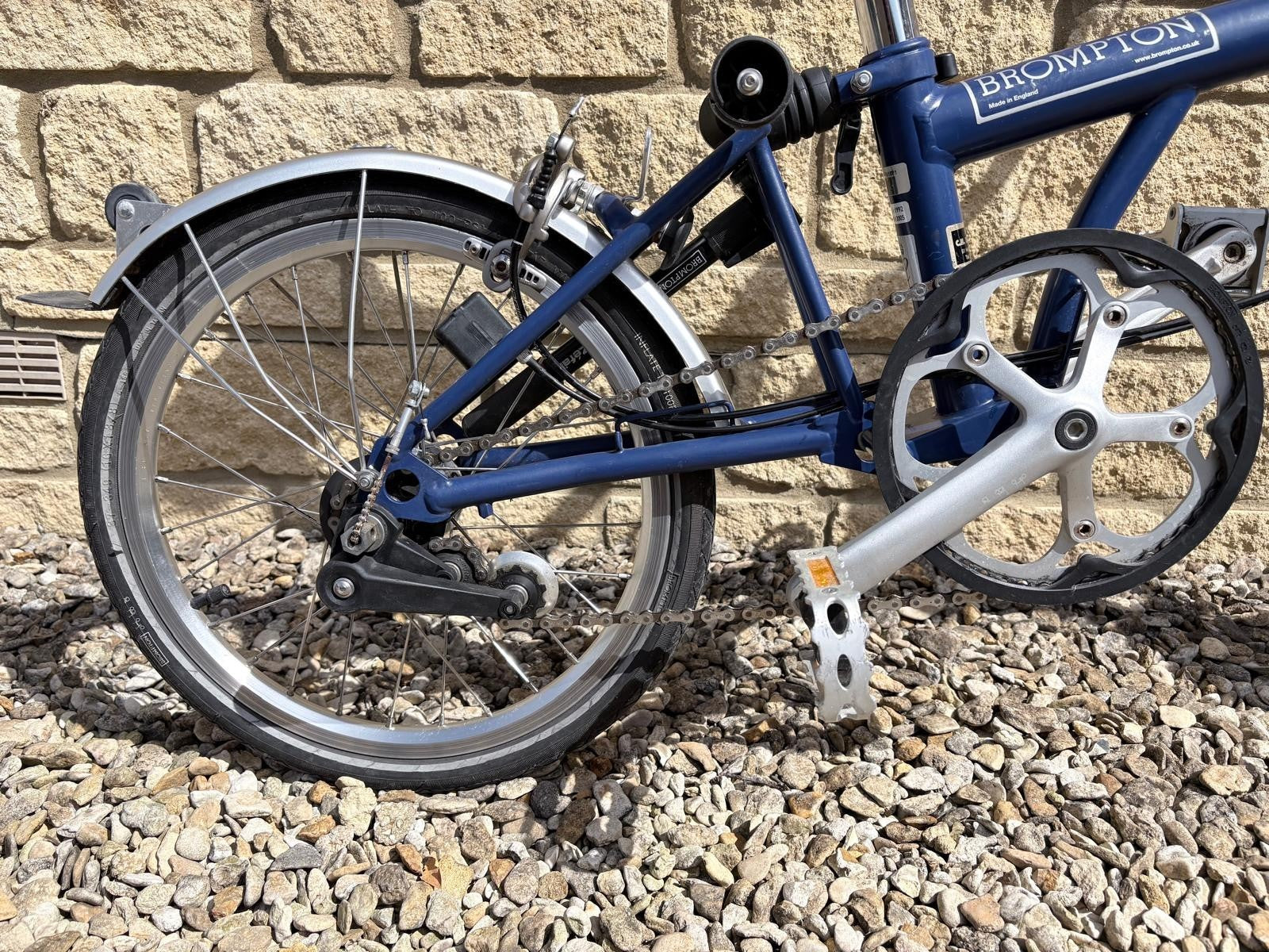 Brompton Folding Bike, 3-speed, M-bar