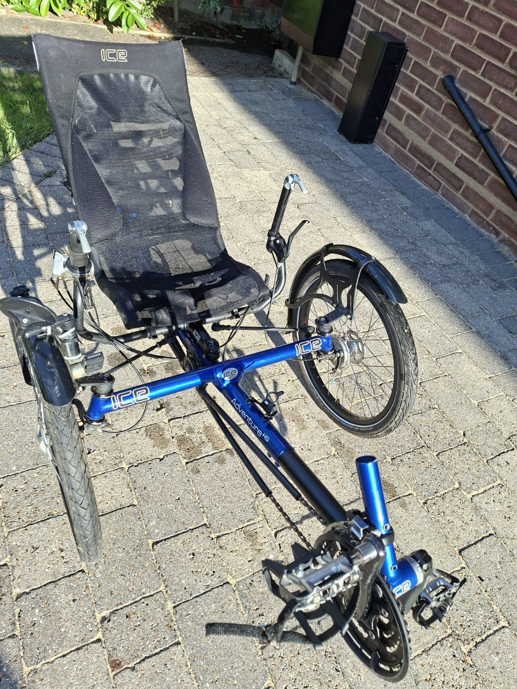 ICE Adventure 20 Folding Recumbent Trike – Good Condition – Well Maintained