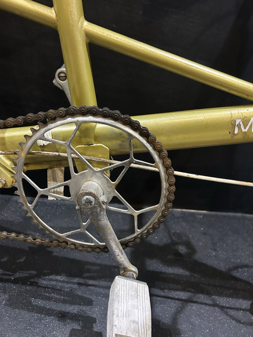 Moulton Mini Folding Bike 16in 1972 Steel 1 Speed Rack Mudguards Caliper