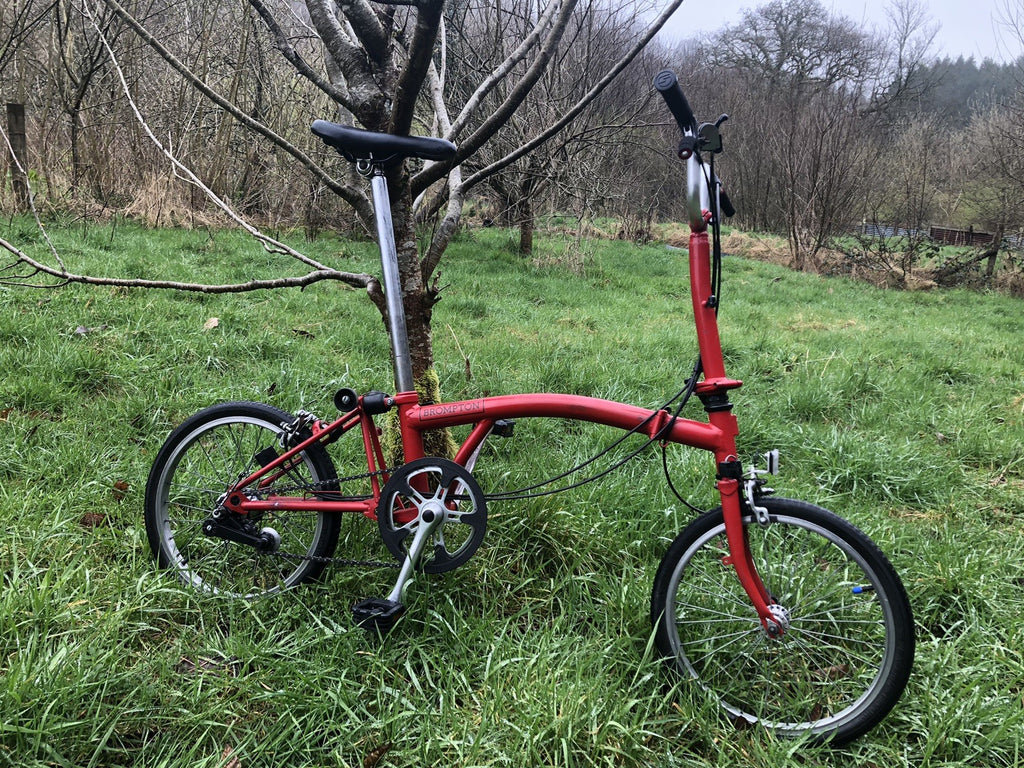 Brompton M3E 3 Speed Folding Bike