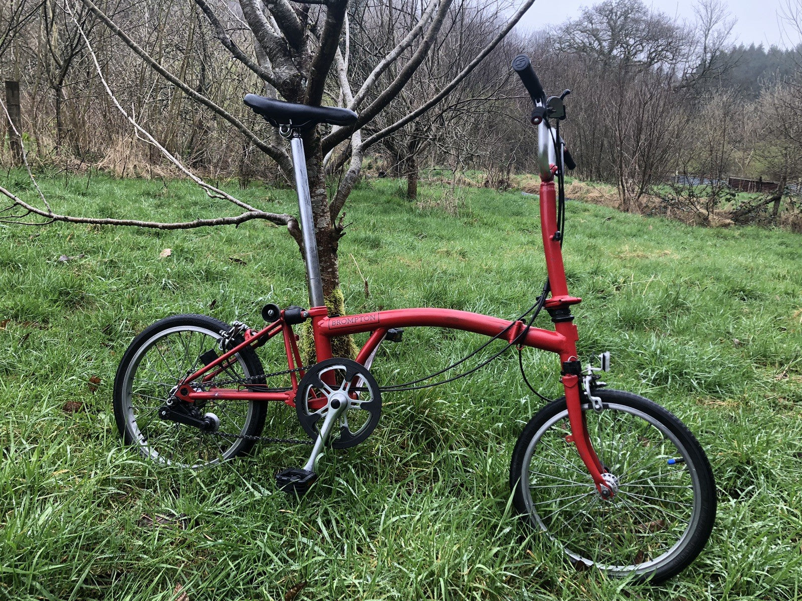 Brompton M3E 3 Speed Folding Bike