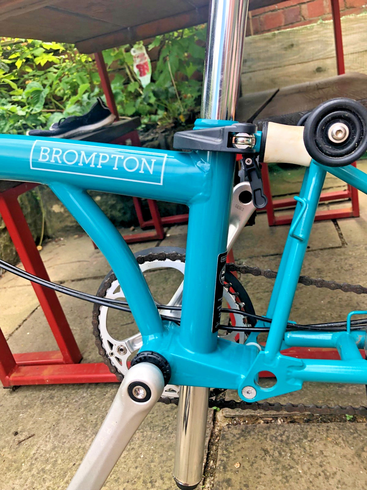Brompton B75 16" Folding Bike - Blue