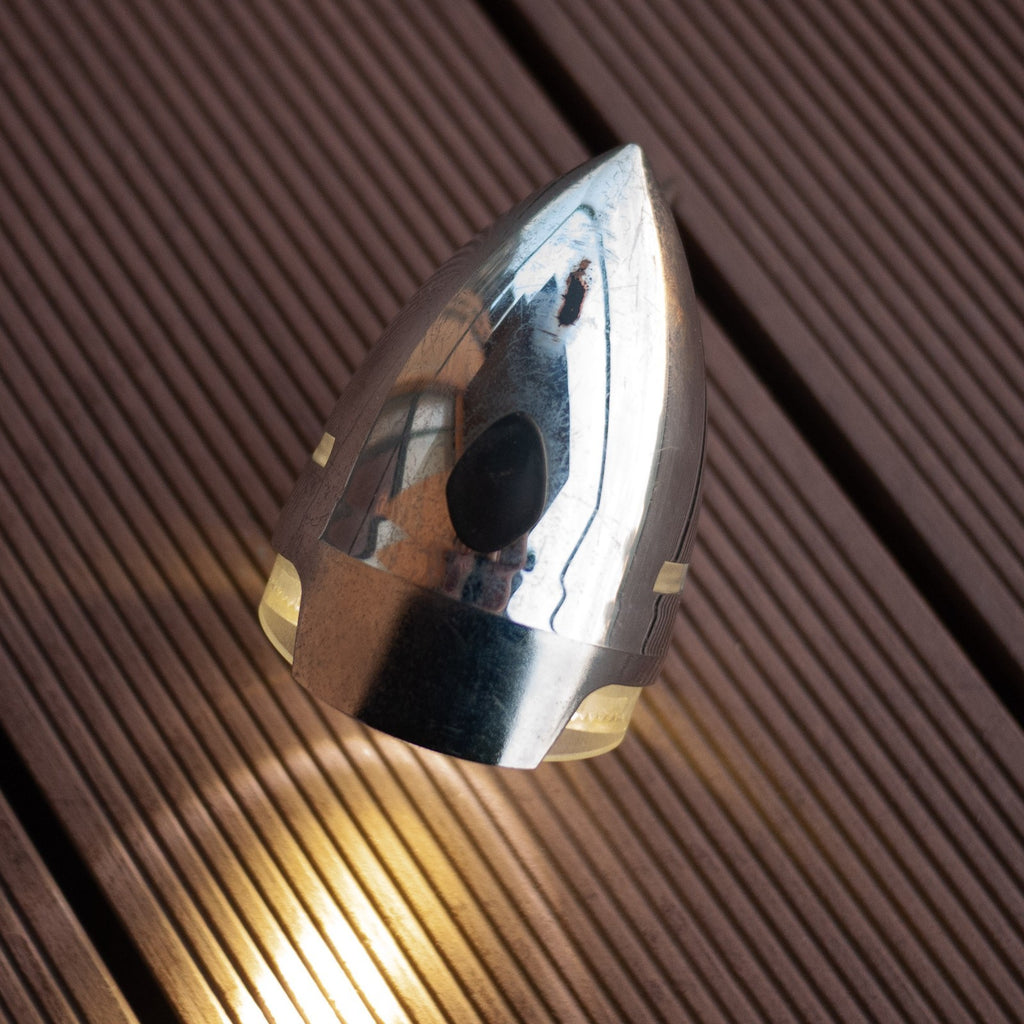 Brompton Front Retro LED Headlight & Rear Spanninga LED Reflector Light Bracket