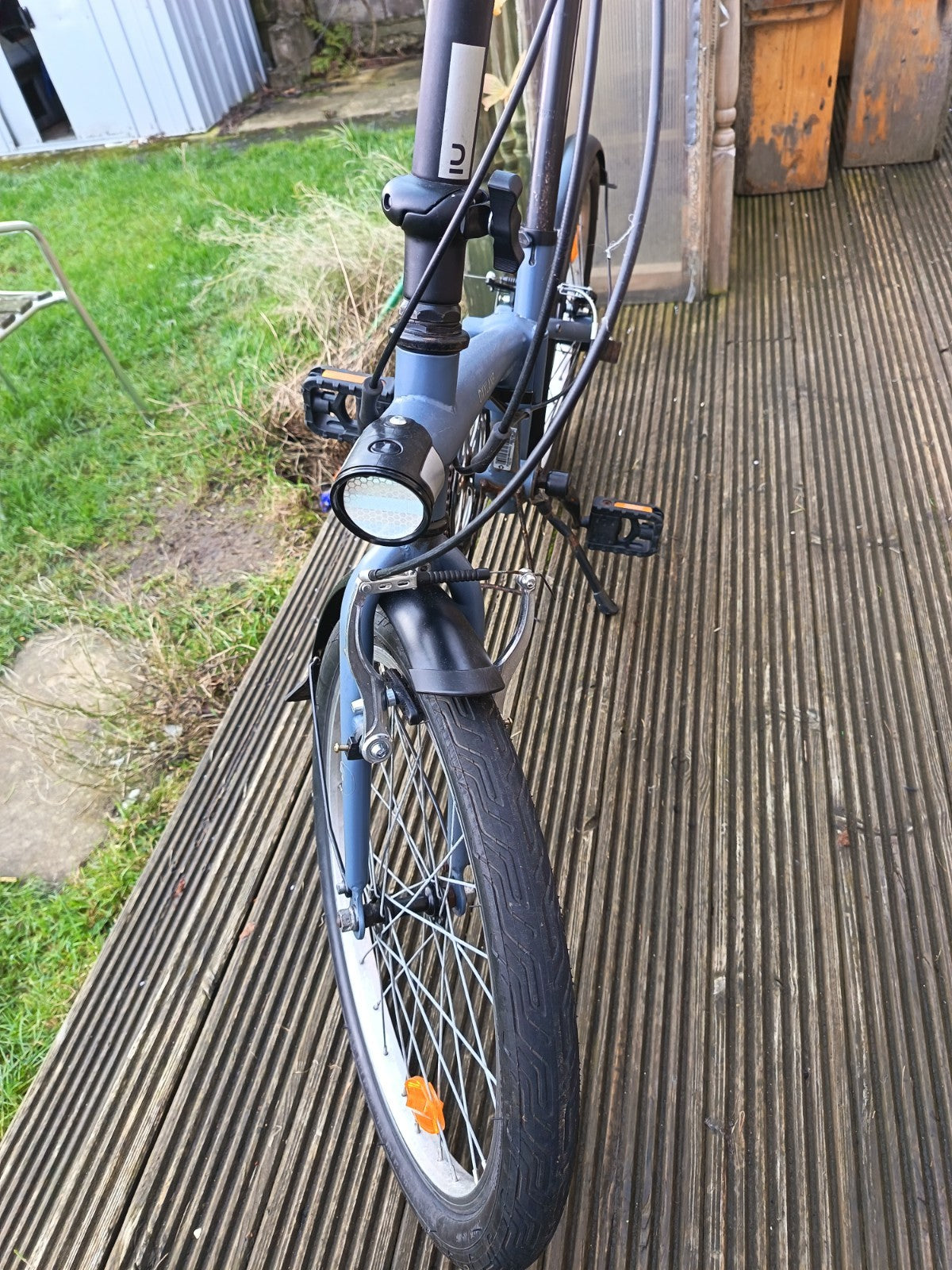 BTWIN Oxylane Tilt 120 Folding Bicycle