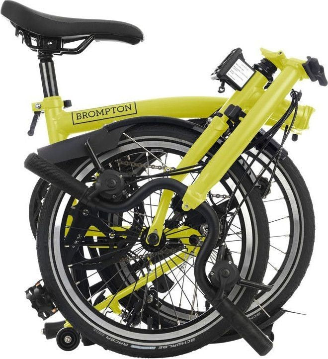 Brompton M6L Folding Bike Lime Green, 6-Speed