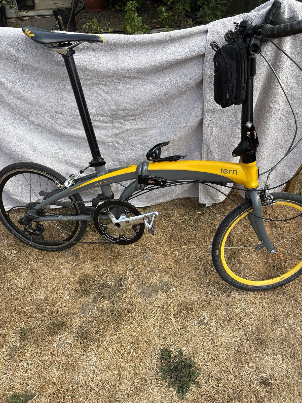 Folding Bicycle, Tern Verge, X30h, 30 Gears, Aluminium Frame