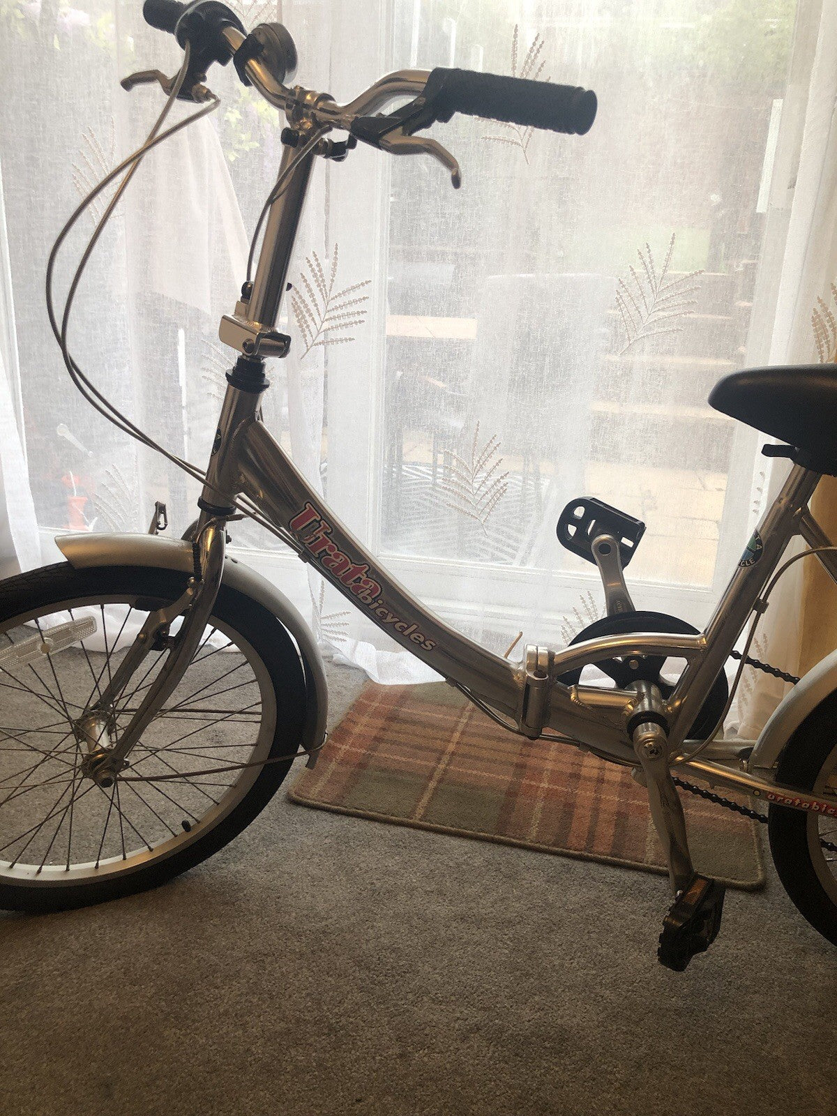 Folding Bike UrataBike -20inch Wheel Folding Silver Used