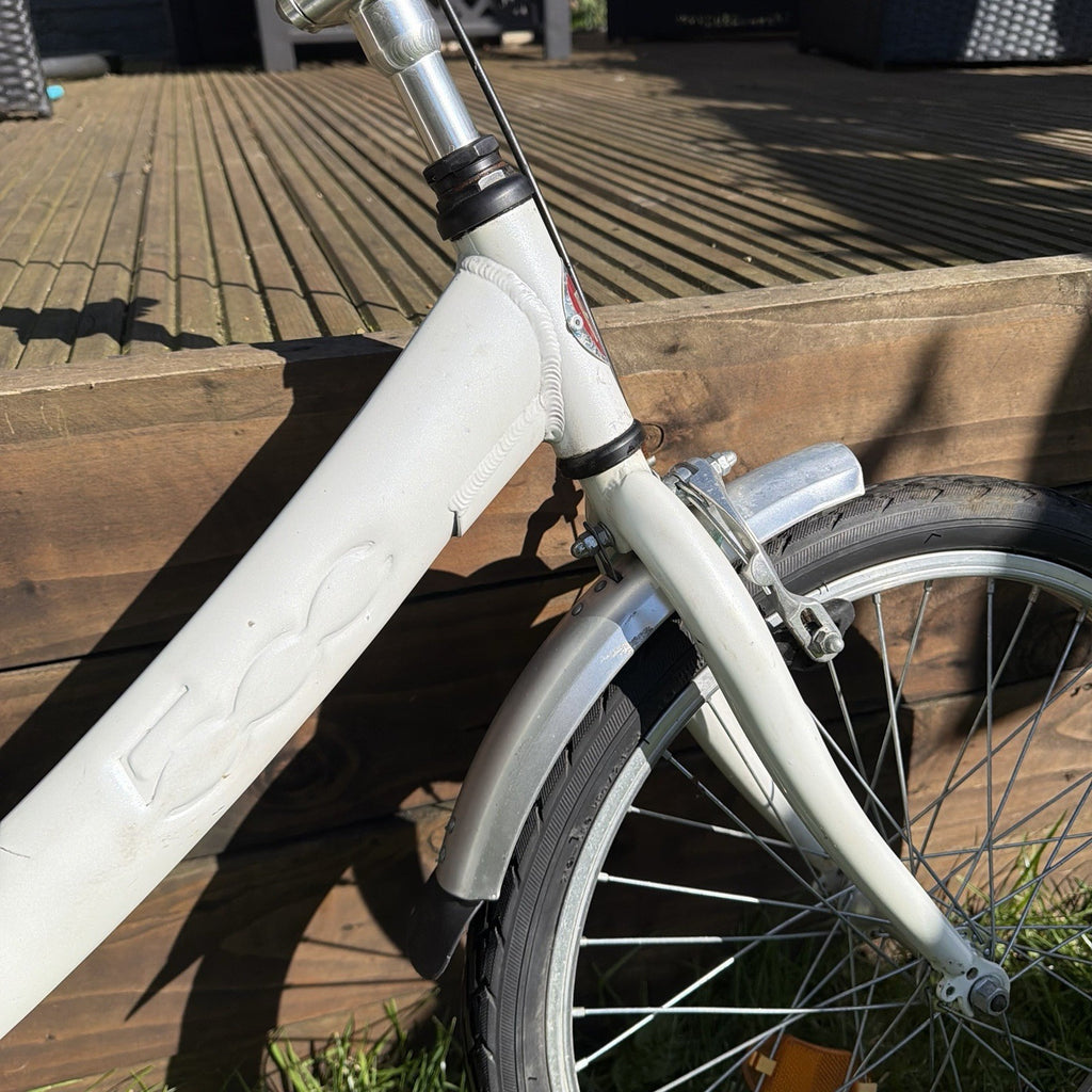 FIAT 500 Foldable Bicycle & Carry Bag White