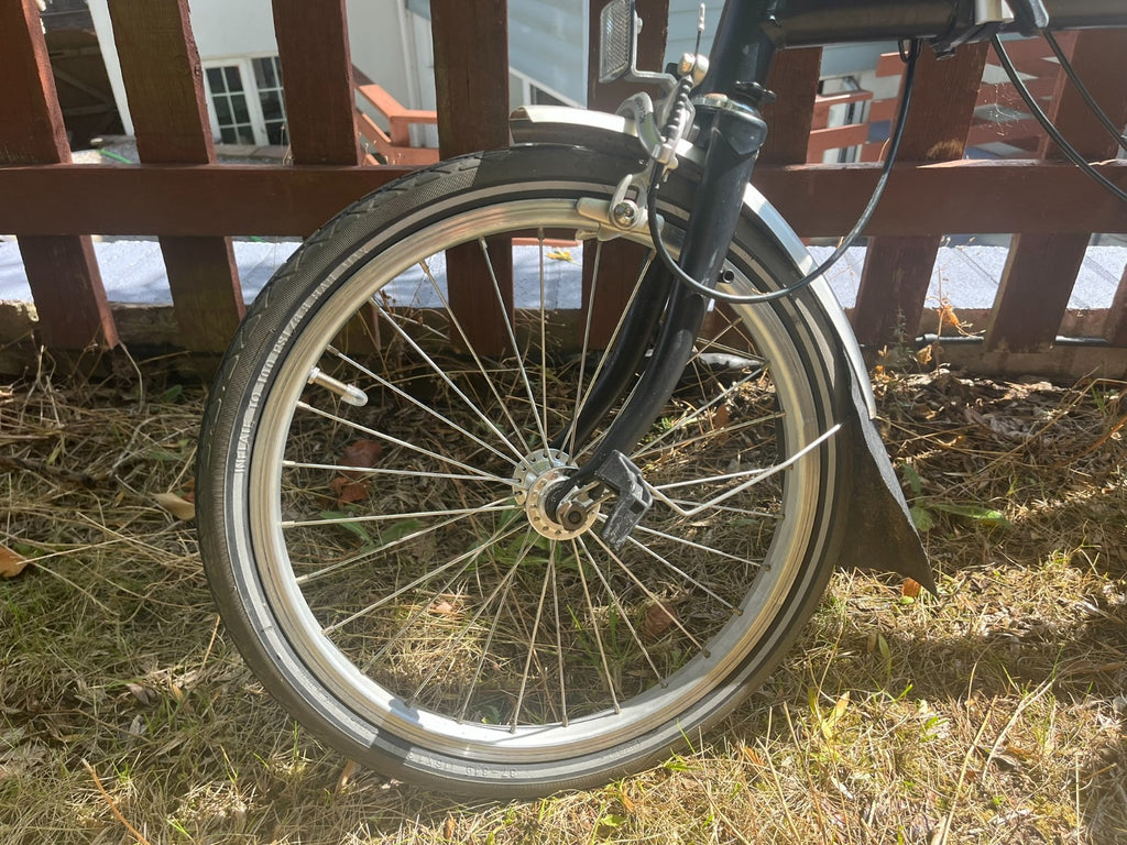 Brompton M3R Folding Bike - 3 Speed - Black