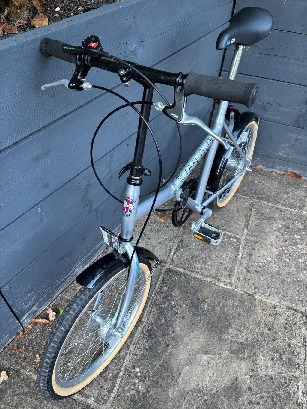 Cressewell Fold-It 20” wheel Folding Bike 7 speed Hub Gears in New Condition
