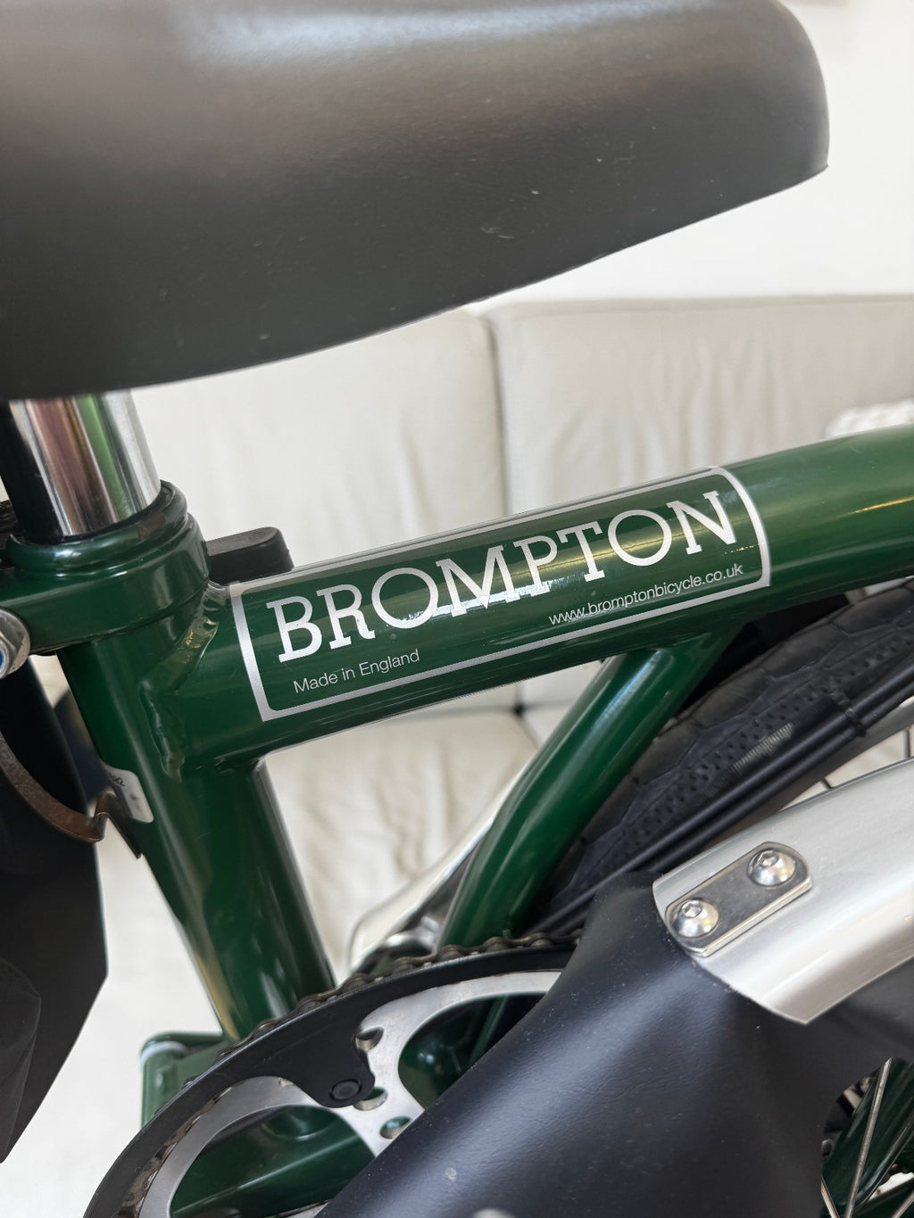 Classic 6-Speed Brompton Folding Bicycle A - Racing Green - MINT