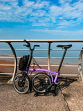 brompton Electric C line [4 speed] Pop Lilac