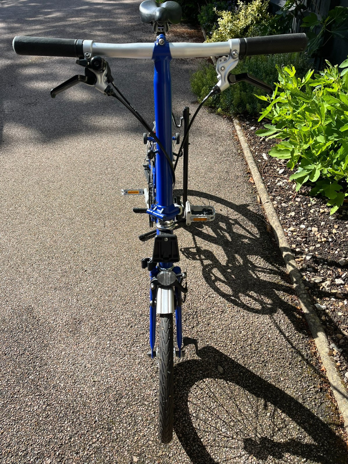 Brompton C Line Utility - 3 speed - Piccadilly Blue
