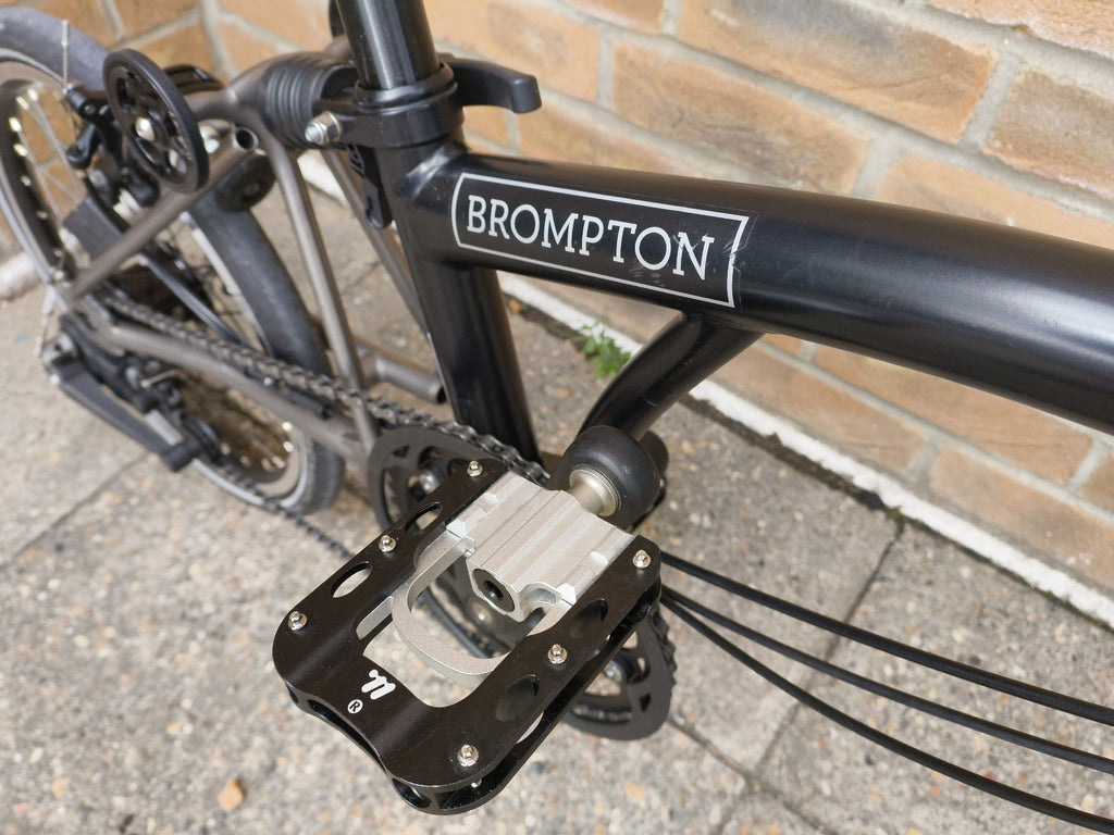 2022 Brompton C Line Titanium Superlight 6 speed folding bike