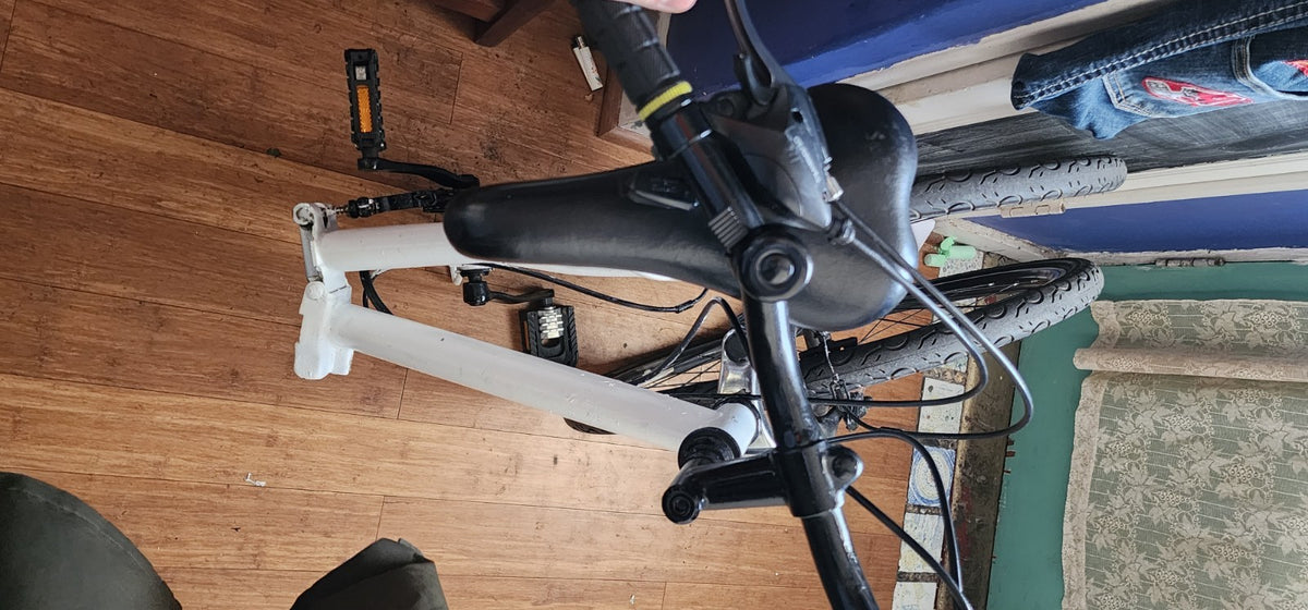 Nice Foldable White Bike