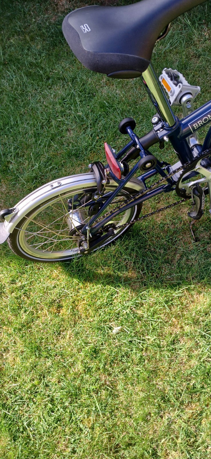Brompton folding bike 3 speed