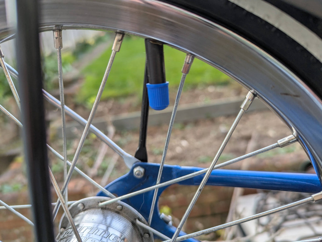 Vintage Dahon Classic III Folding Bike – 3-Speed Sturmey Archer (Blue)