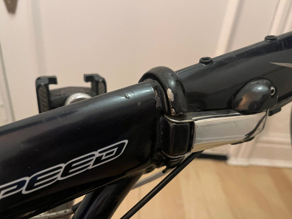 Dahon Speed D7 Folding Bike - Cracked Frame - For Parts