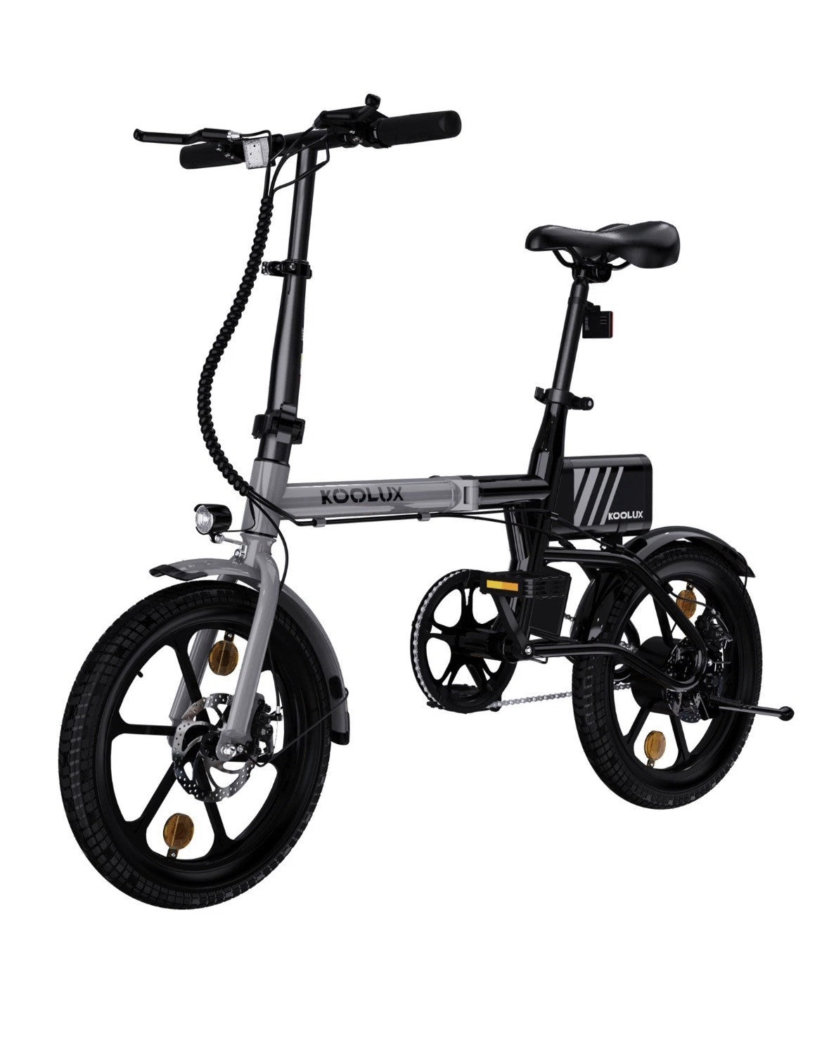 16" Folding Ele Bike  Lightweight 250W Adults City  Bike 25-60km Rang