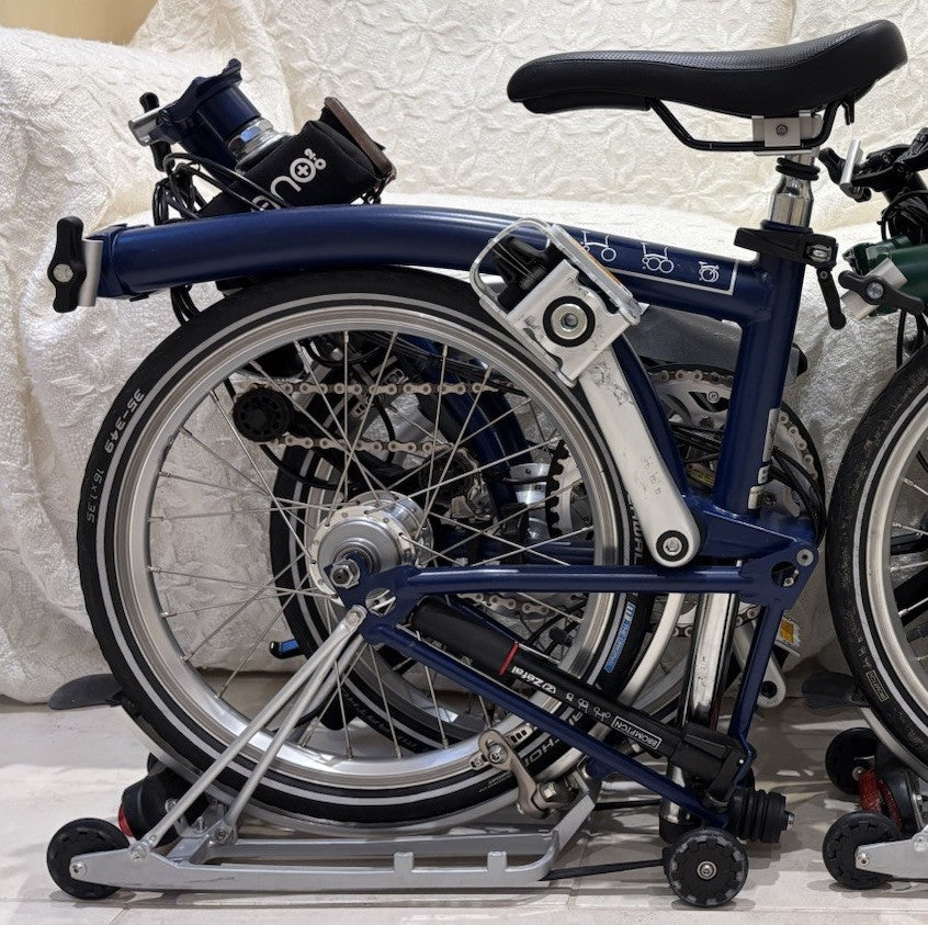 Brompton H6R C Line 6 Speed Folding NANO electric assist bicycle - Hardly Used