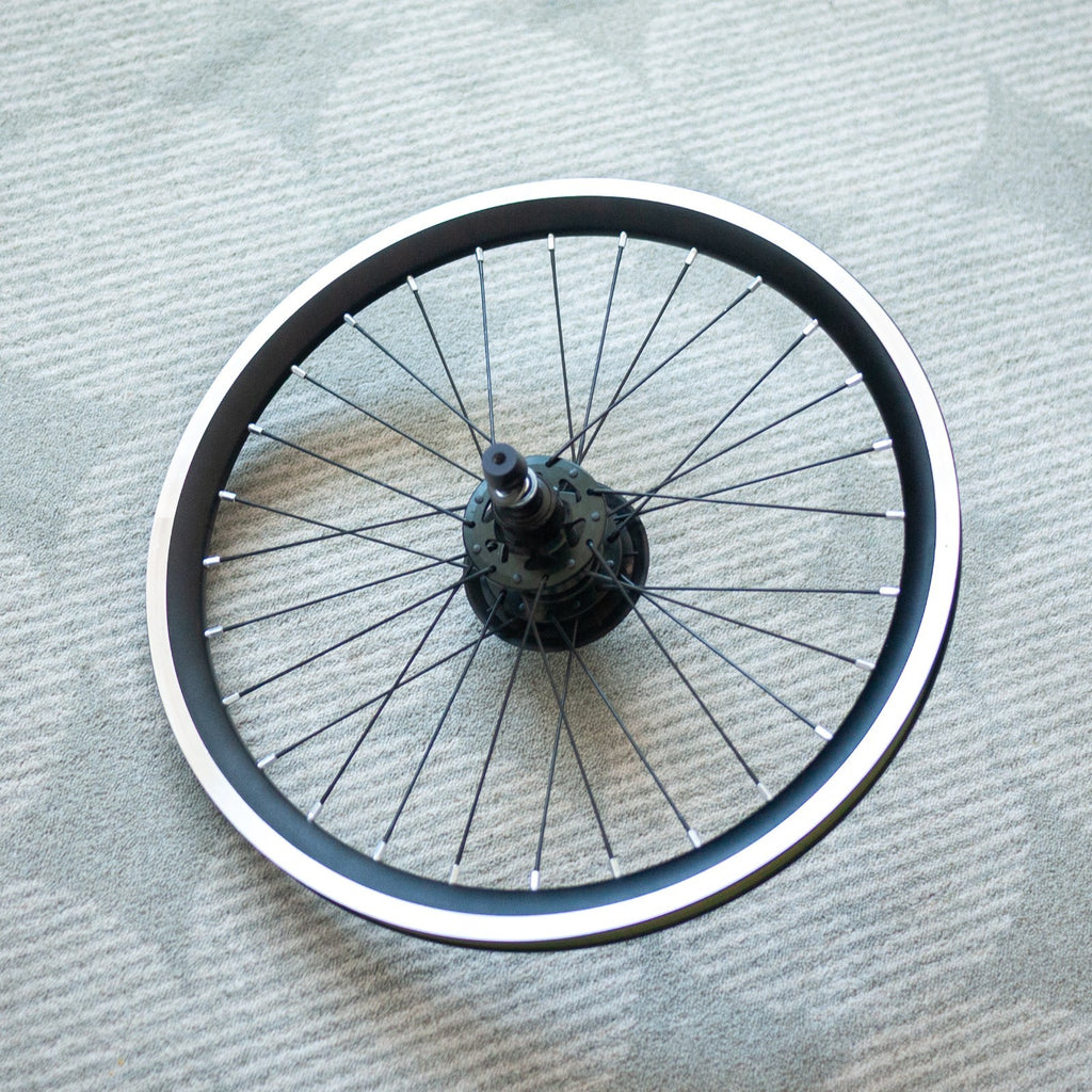 Brompton Folding Bike T Line Superlight 4 Speed Wheelset Cassette Free TPU Tubes