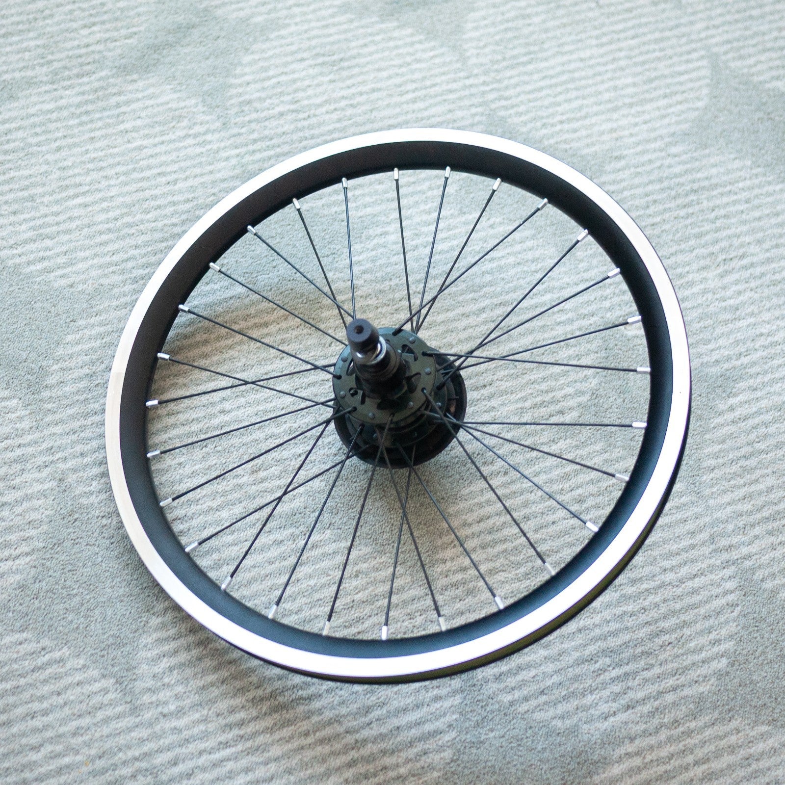 Brompton Folding Bike T Line Superlight 4 Speed Wheelset Cassette Free TPU Tubes