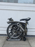 Brompton S3R 3-Speed Folding Bike - Raw Lacquer