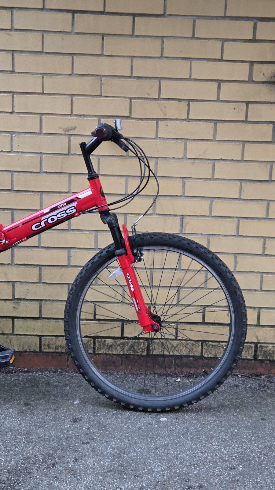 Cross CXF300 Folding Mountain Bike 26" Red