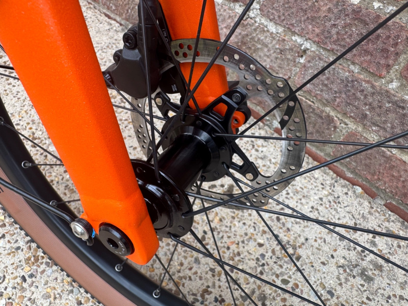 Brompton G Line Folding Bike - Small - Roller Frame - 8 Speed Alfine - Mudguards