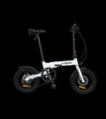 Folding Bicycle Ecosmo 16" Wheel White Alloy 6SP Shimano Gear, Dual Disc-16AF02W
