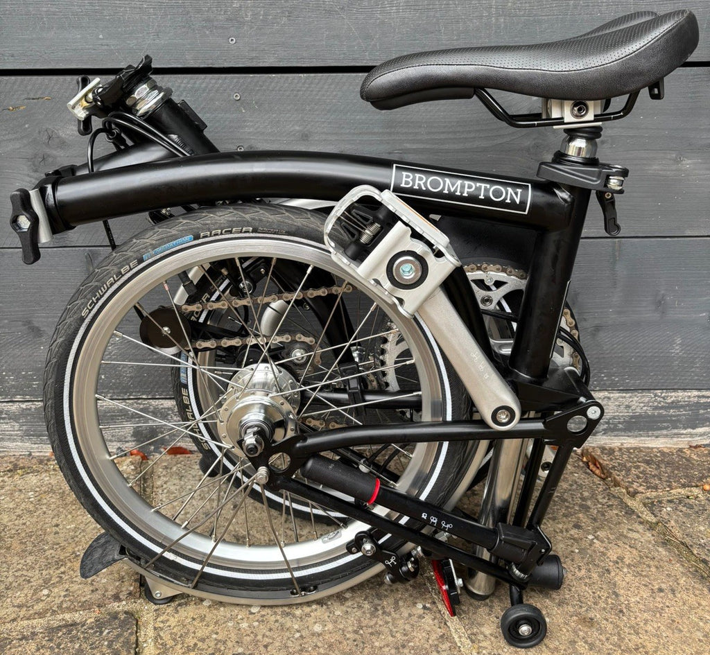 Brompton C Line 3 Speed Folding Bicycle - Excellent Very Lightly Used Condition