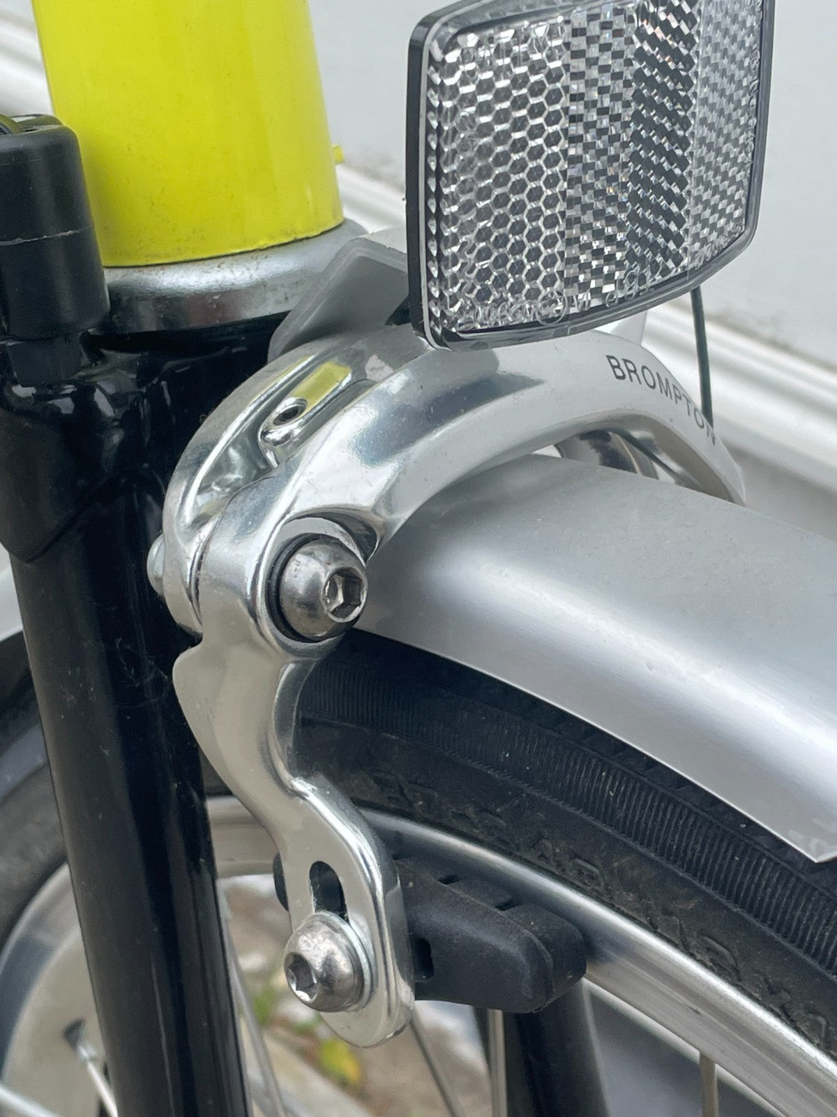 Brompton M3L  Folding Bike - 3-Speed - Yellow