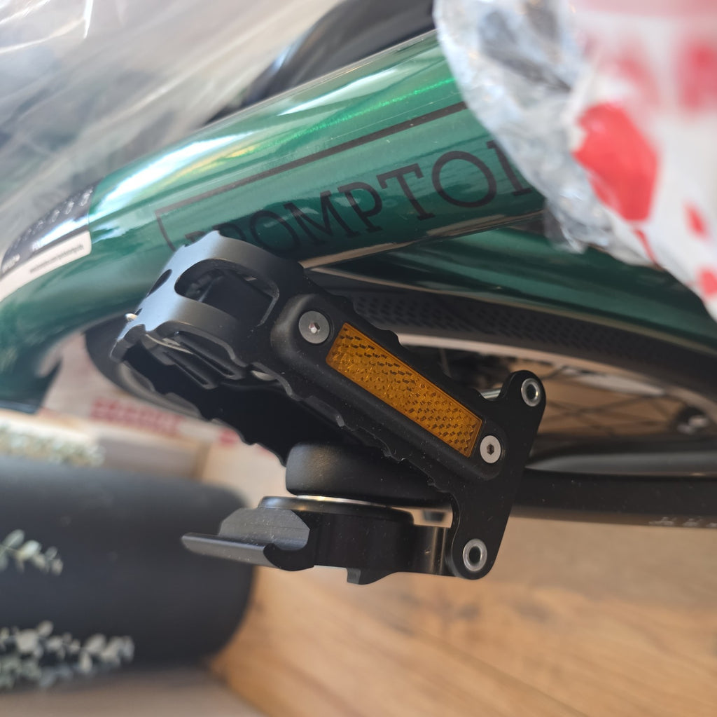 Brompton P Line 4-Speed - Urban Low Handlebar Folding Bike - Emerald Green LTD!