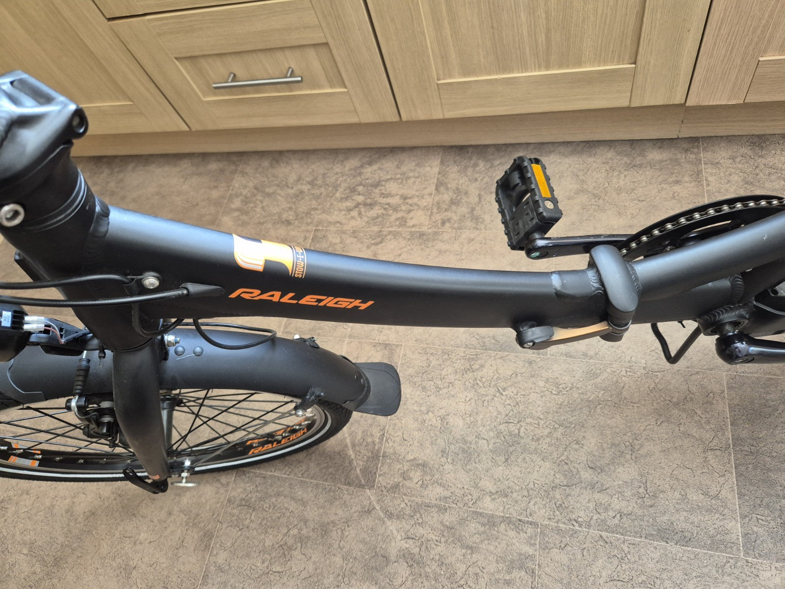 Raleigh Stow E Way Folding  Bike.