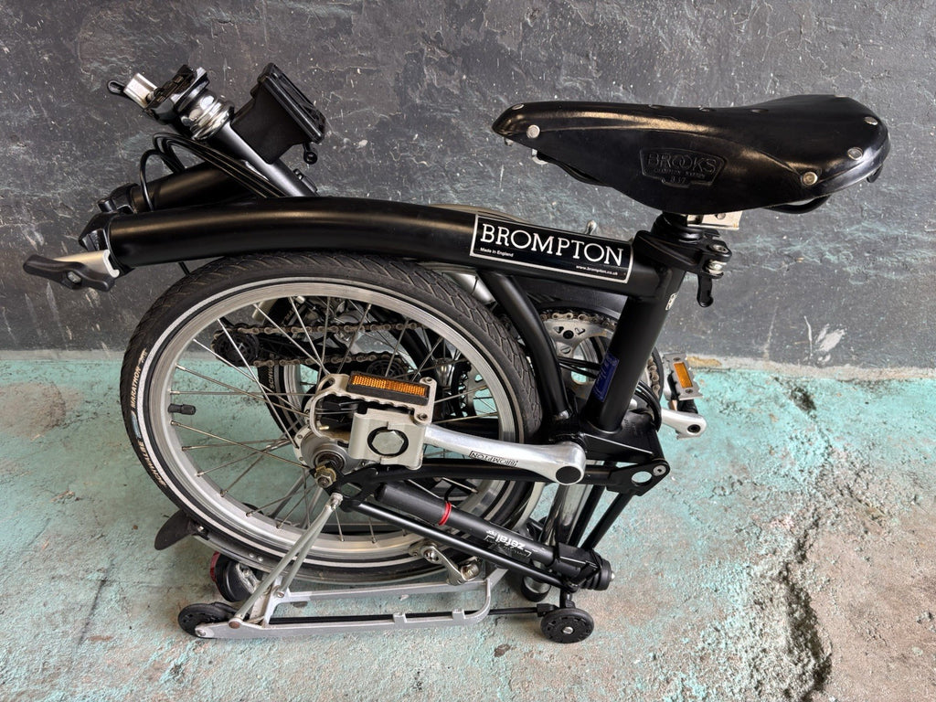 Brompton Folding Bike 6 Speed With Bags Immaculate Condition