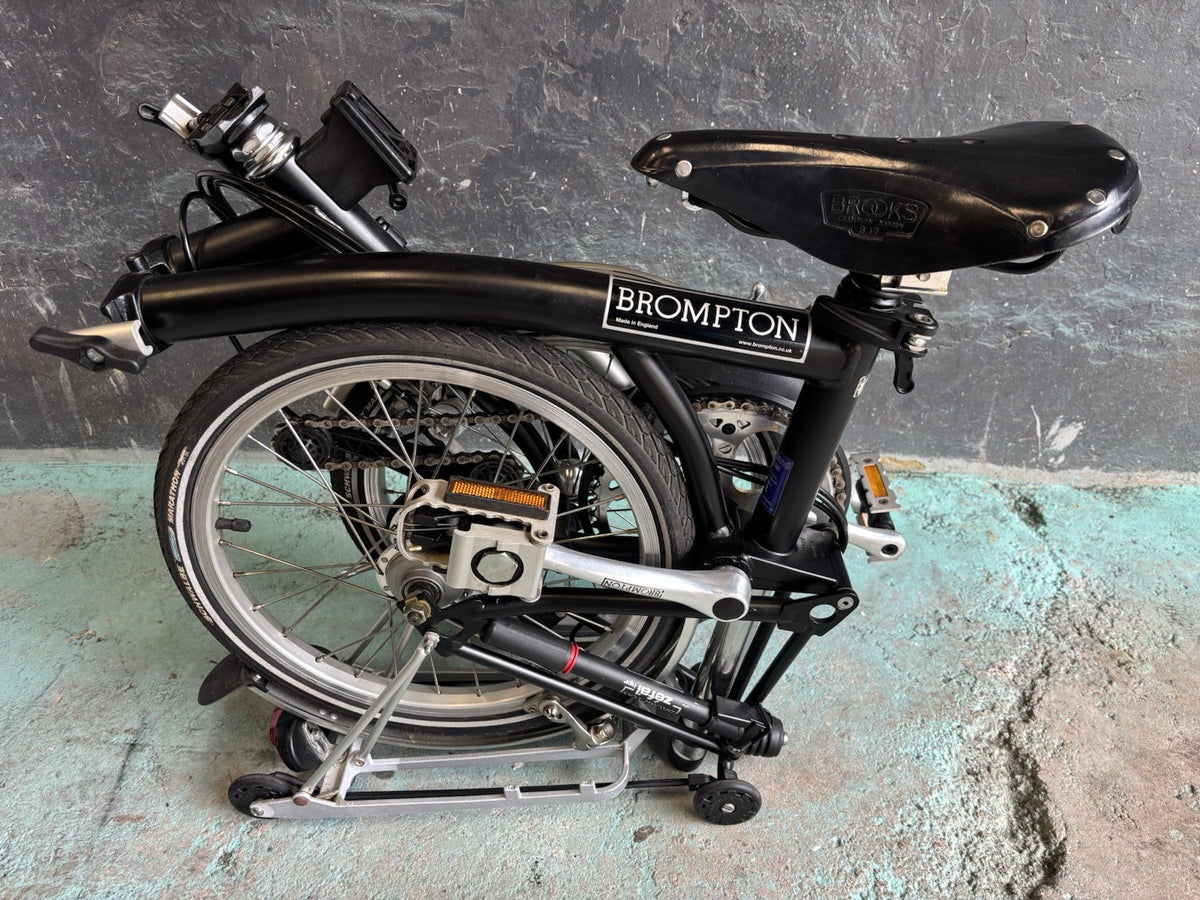 Brompton Folding Bike 6 Speed With Bags Immaculate Condition