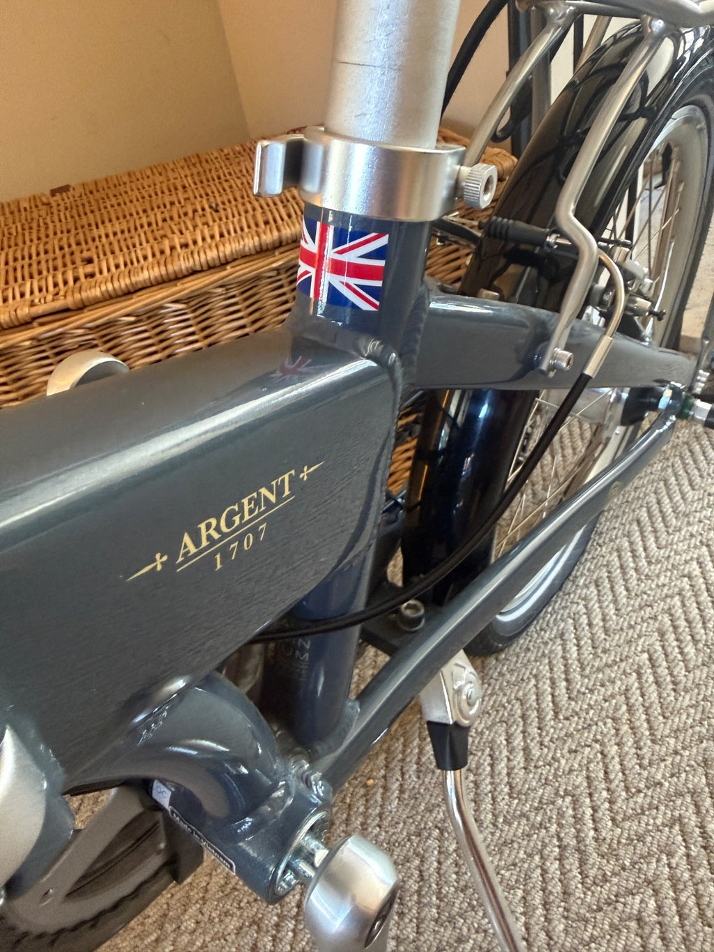 Bickerton Argent 1707 Portable Folding Bicycle, Brompton Alternative