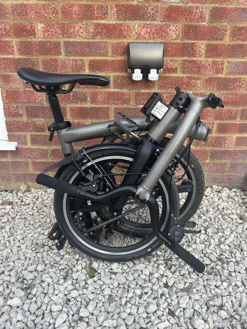 Brompton T Line M bar  4speed Extended Seatpost
