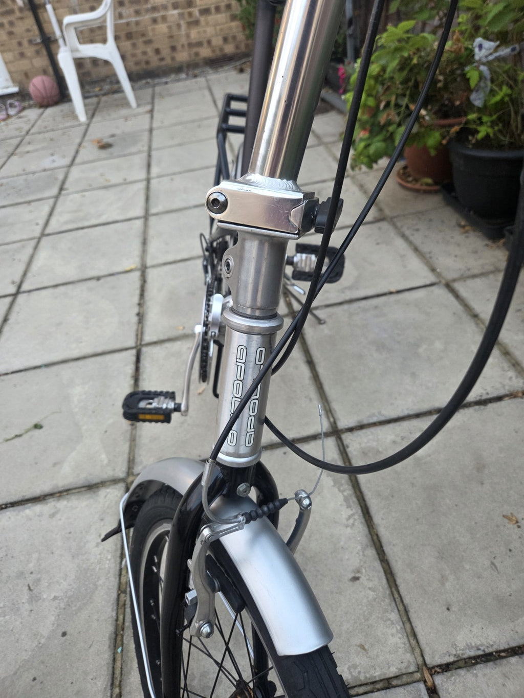 Apollo Folding Bike Aluminium Unisex Adults 20"