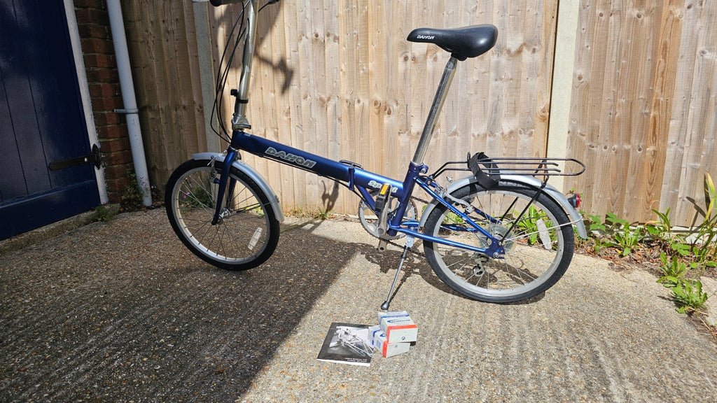 Dahon Speed 6 Folding Bike 20" Wheels (2002) - Blue, Good condition