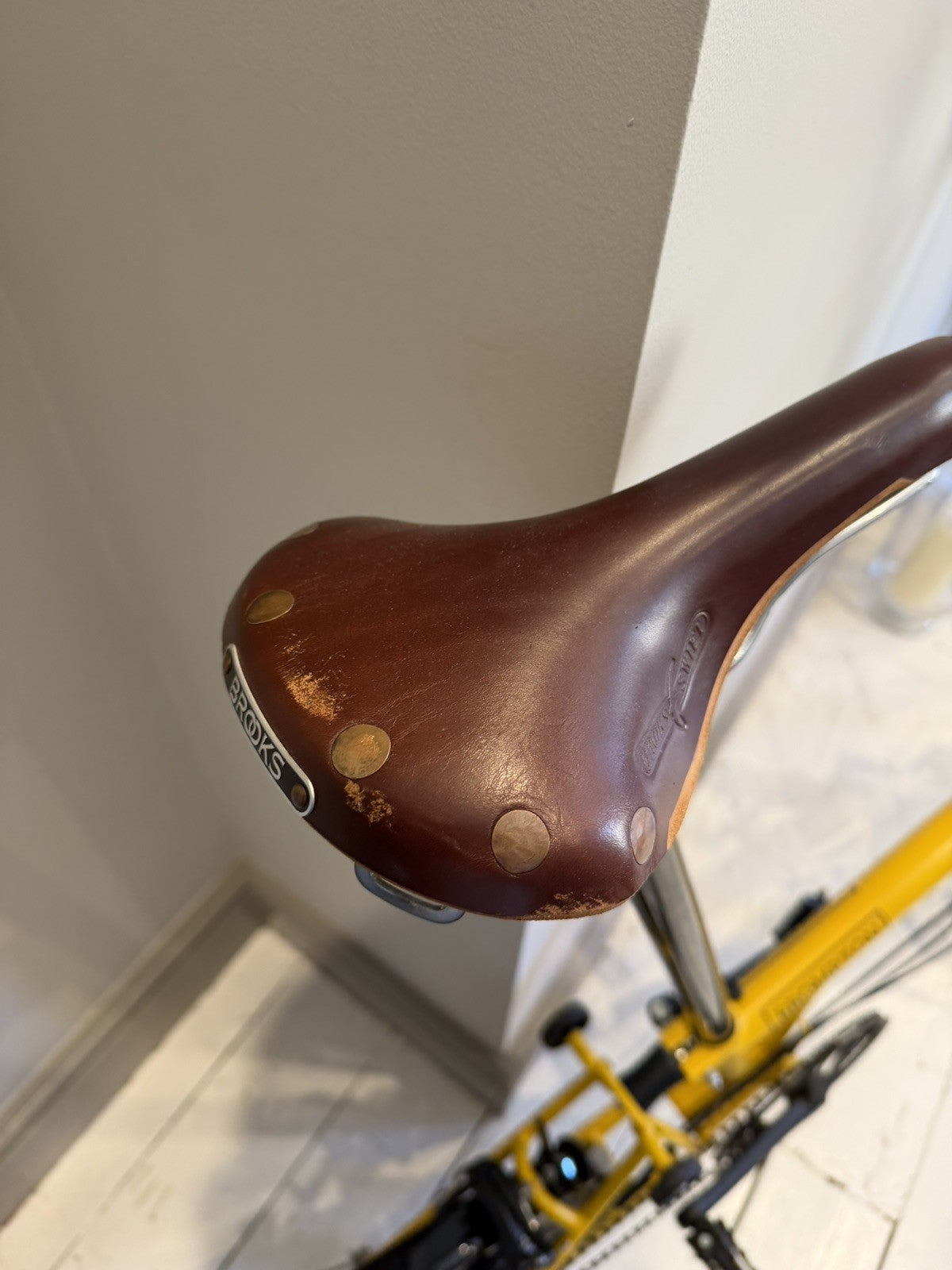 Brompton 2025 C-Line 6-speed High Handlebar - Yellow - Excellent Condition
