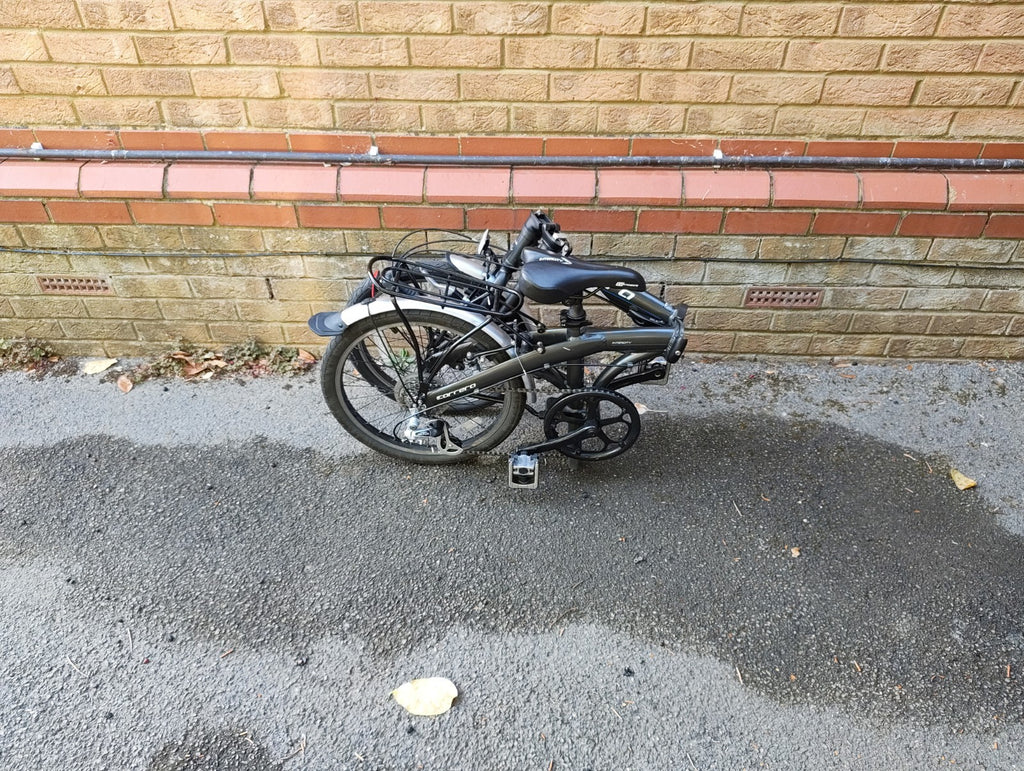 Carrera 20in Folding Bike Equipped Grey/Silver