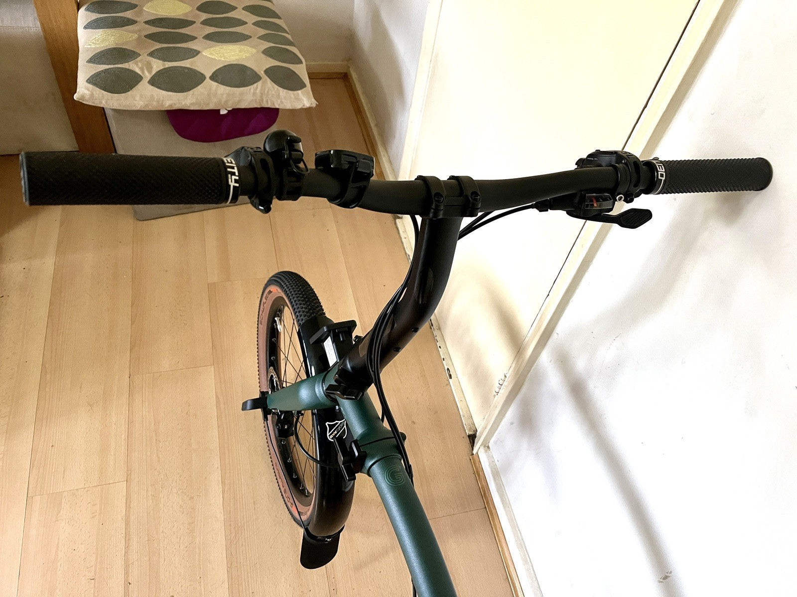 Brompton G Line, 8 speed w Roller Rack - Forest Green - Size Medium 2025